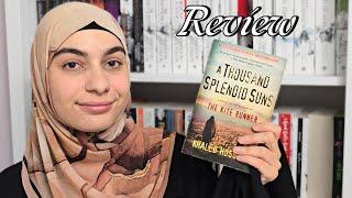 A Thousand Splendid Suns Book Reveiw