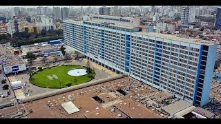 Hospital Rebagliati, Espectacular vista de drone