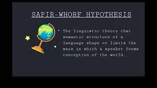 CHAPTER  6: APPLIED  LINGUISTICS     LESSON 1_ ETHNOLINGUISTICS