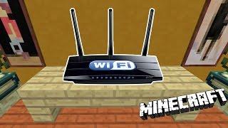  MINECRAFT: HOW TO MAKE A WI-FI ROUTER ?