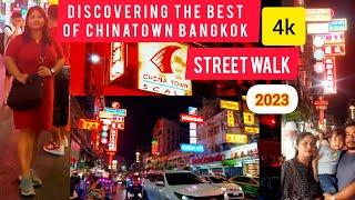 Chinatown Bangkok (A Foodie's Paradise) SHOPPING | FOOD | STREET WALK 2023