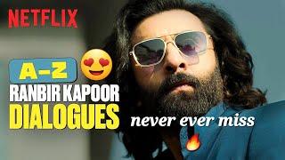 Ranbir kapoor | Showing His ICONIC Dailogues