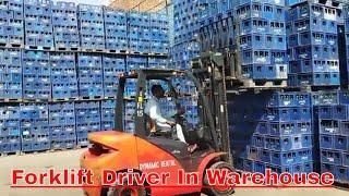 Forklift Driver In Warehouse / Warehouse Forklift Operator / @Forkliftskills EP:27