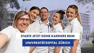 Starte jetzt Deine Karriere beim Universitätsspital Zürich in der Schweiz!