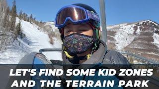 Kids Zones and Terrain Park at Vail