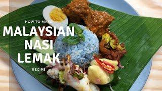 How to Cook Malaysian Favorite Nasi Lemak  | Malaysian Food Recipe | Kelly Home Chef