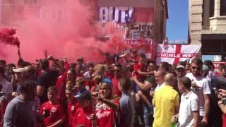 Bristol City FC famous flag day!