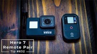 GoPro Hero7 Black: How to pair with remote (two buttons) - GoPro Tip #632 | MicBergsma