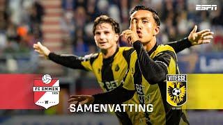 DOELPUNTENREGEN en BLOEDSTOLLENDE SLOTFASE in Emmen! | Samenvatting FC Emmen - Vitesse