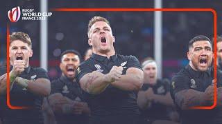 Powerful All Blacks haka in Rugby World Cup semi-final | New Zealand v Argentina