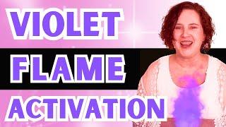 Violet Flame Activation Meditation - Channeled By Saint Germain - Tara Arnold