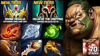 90-MIN SUPER EPIC GAME!! — 7.39 Pudge CARRY with New Tier 5 Neutral Items | Pudge Official