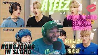 Who let ateez play this game again (idkwhattoname) Reaction Video