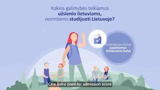 I Choose Lithuania | Benfits for Lithuanians who live abroad and want to study in Lithuania