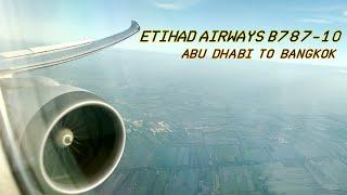 ETIHAD AIRWAYS B787-10 │ Business Class Flight │ Abu Dhabi [AUH] to Bangkok [BKK]
