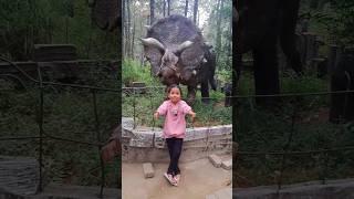 si bocil mencari dinosaurus dihutan #bocil #bermain #wahana #dinosaurus #drama #funny #lucu #viral