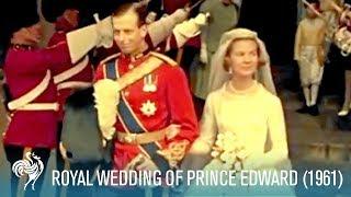 The Royal Wedding of Prince Edward & Katharine at York Minster (1961) | British Pathé