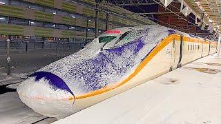 Visiting Japan's Hidden Snow Village by Newest Bullet Train  | Ginzan Onsen