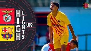 HIGHLIGHTS: SL Benfica vs FC Barcelona U19 UEFA Youth League 2021