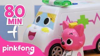 Mix - Ambulancia al Rescate y más | Súper Equipo de Rescate| Pinkfong Cuentos y Canciones Infantiles