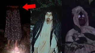 POCONG MATANYA MENYALA DAN SOSOK JIN QORIN | 5 PENAMPAKAN HANTU TERSERAM DAN TERJELAS