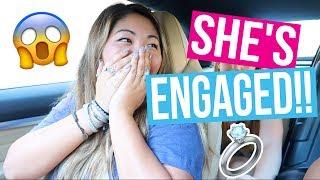 SHE'S ENGAGED!! (funny bff prank!!)