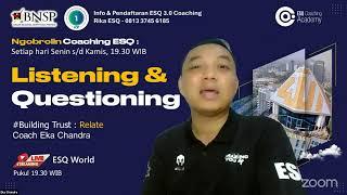 Ngobrolin Coaching ESQ : Building Trust (Relate 1)