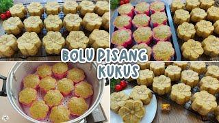 BIKIN KUE UNTUK JUALAN LARIS BANGET ENAK SUPER LEMBUT! BOLU PISANG MINI