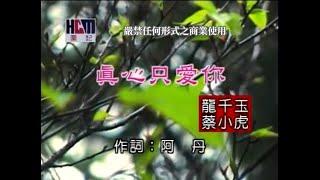 蔡小虎vs龍千玉-真心只愛你(官方KTV版)