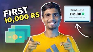 HOW I MADE MY FIRST 10,000 Rs Online | Rohit Managre