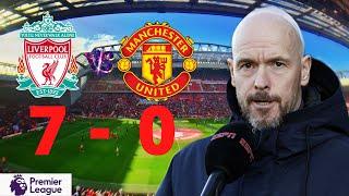 Erik Ten Hag post-match interview after a shocking defeat | Liverpool 7-0 Manchester United