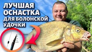 Лучшая оснастка для болонской удочки