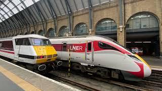 Matts Trains at King's cross and Bowes Park featuring 57601 and 47804