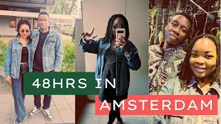 48 hours in Amsterdam | Burna Boy Concert Cancelled | Exploring the City with Friends