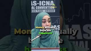 Money does buy happiness! | Yasmin Mogahed