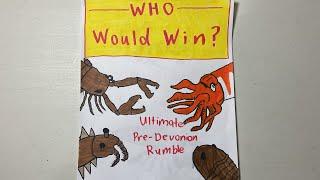 Who Would Win? Ultimate Pre-Devonian Rumble