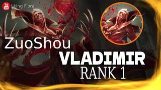  ZuoShou Vladimir vs Yone - ZuoShou Rank 1 Vladimir Guide