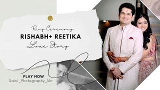 BEST RING CEREMONY TEASER II 2024 II RISHABH + REETIKA II SAINI PHOTOGRAPHY KURUKSHETRA 9466750056