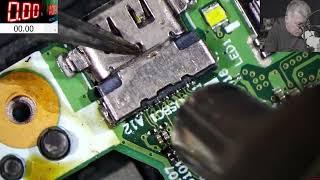 Lenovo T14, dead, not charging - How to replace the charging port guide