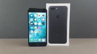 Apple iPhone 7 Plus Black Unboxing & Firstlook