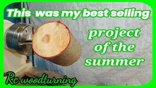 wood turning - best selling project of the summer