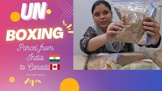 India   to Canada  Parcel||Pallavi telugu vlogs in canada ||Canada telugu Vlogs