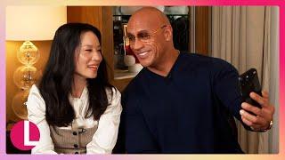 What Happened When Dwayne Johnson Called Lucy Liu's Celeb Crush? | Lorraine