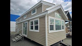 Tiny Home has room for a King bed and a Split loft!