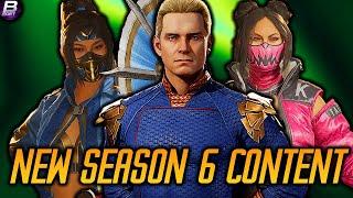 Mortal Kombat 1 EVERYTHING NEW In Season 6/Homelander Update (New Kitana and Mileena Skins)