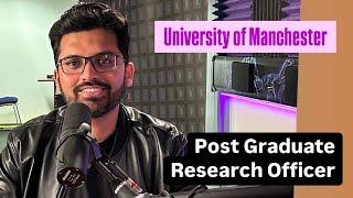 University of Manchester Post Graduate Research officer | Job responsibility & Role | Student Union