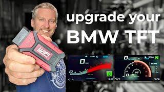 BMW TFT display upgrade with the GS-911