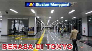 KEREN !!! WAJAH BARU STASIUN MANGGARAI MIRIP STASIUN DI TOKYO | FULL REVIEW SEMUA SUDUT STASIUN | 4K