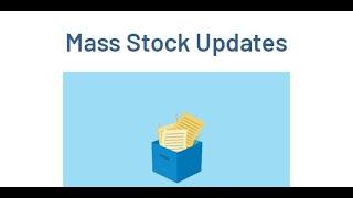 Update Mass Product Stock in Odoo | #MultipleProducts #Details #Update #odoo16 Apps