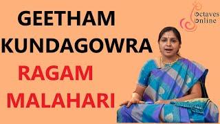 Geetham : KundaGowra - Ragam : Malahari